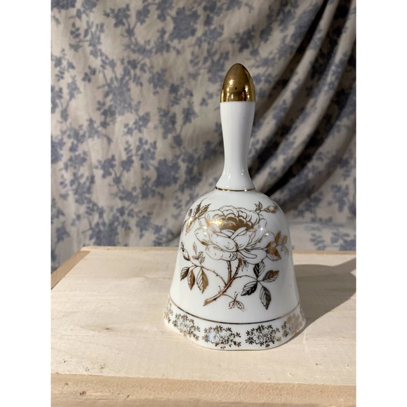 Norcrest Japan 50th Anniversary Chatillon Porcelain Bell - Picture 2 of 10